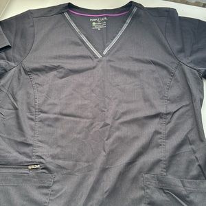 Healing Hands Purple Label Scrub Top